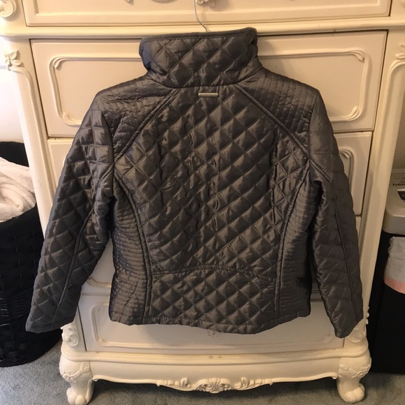 Mark New York Andrew Marc size small Grey 2 Pockets - Picture 2 of 2